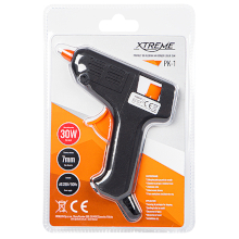 PISTOLA PER COLLA A CALDO 7MM PK-1 CON 2 STICK DI COLLA 30W