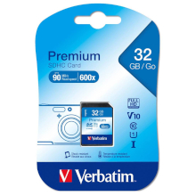 MEMORIA SD 32 GB PREMIUM CLASS 10 VERBATIM