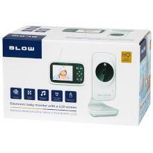BABY MONITOR CON SCHERMO LCD 3.2 POLLICI 1250MAH 6 ORE