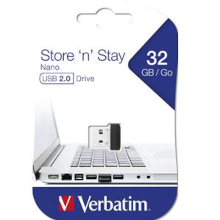 PENDRIVE 32GB USB 2.0 VERBATIM NANO STORE�N�STAY