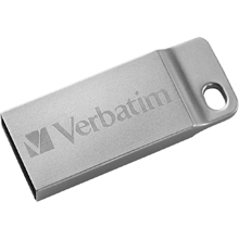 PENDRIVE 32 GB VERBATIM IN METALLO SILVER