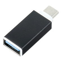 ADATTATORE OTG DA TYPE-C A USB 3.0 NERO