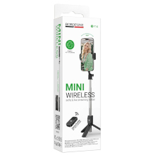 ASTA SELFIE BLUETOOTH BOROFONE BY14 CON TREPPIEDE E TELECOMANDO NERA