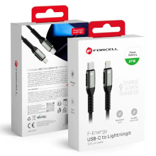 CAVO FORCELL C259 USB-C LIGHTNING PD 3A 27W 2M NERO