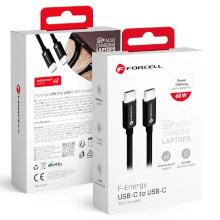 CAVO FORCELL C338 USB-C USB-C QC4.0 PD 3A 60W 3M NERO