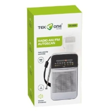 RADIO AM/FM AUTOSCAN RICARICABILE 800MAH CR-8828