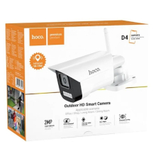 VIDEOCAMERA WI-FI DA ESTERNO HOCO D4 CON CAVO USB FULL HD BIANCA