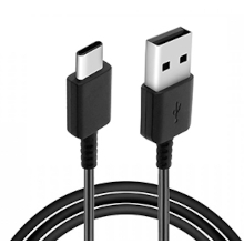 CAVO EP-DR140ABE 15W USB TYPE-C NERO 0.8M BULK