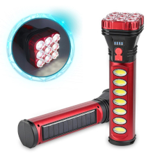 TORCIA 10W CON PANNELLO SOLARE ROSSA