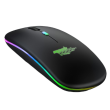 MOUSE WIRELESS 2.4G RICARICABILE CON BLUETOOTH E LUCI LED RGB