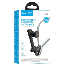 SUPPORTO UNIVERSALE PER SMARTPHONE DA COLLO  HOCO K30 GRIGIO-NERO