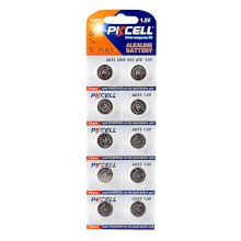 BATTERIA PKCELL AG13/LR44 1.5V ALKALINA 10 PEZZI