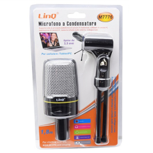 MICROFONO DA TAVOLO CON TREPPIEDE JACK 3.5MM