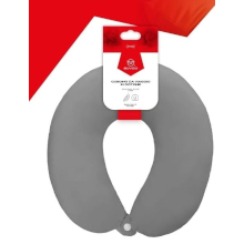 CUSCINO DA VIAGGIO PER IL COLLO SUVOO GRIGIO