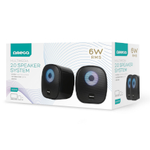 CASSE RGB 2.0 6W 3.5MM NERE OGG115