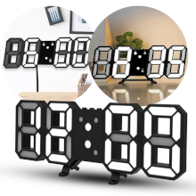 OROLOGIO DIGITALE DA TAVOLO/PARETE CON TERMOMETRO E SVEGLIA