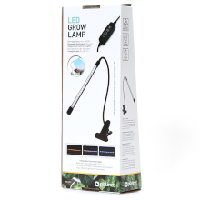 LAMPADA LED CRESCITA PIANTE GROW LIGHT CON TIMER E CLIP 3W