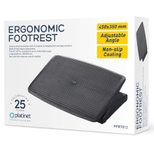 POGGIAPIEDI ERGONOMICO A 1 LIVELLO 45X35X9.5CM