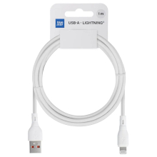 CAVO BLUE STAR ECO USB LIGHTNING 2.4A 1M BIANCO