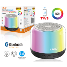 CASSA BLUETOOTH CON LUCI LED RGB 450MAH 5W