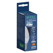 LAMPADINA LED E14 CHIP CREE 4.5W CANDELA 6500K