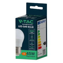 LAMPADINA LED E27 6.5W G45 3000K