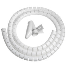 SPIRALE VULTECH SN21505 COPRI CAVO 1.5M FLESSIBILE CON INSERITORE BIANCA