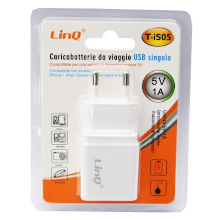 CARICABATTERIA DA PARETE 5V-1A 5W