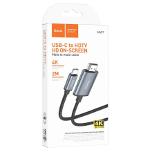 CAVO DA USB-C A HDMI HOCO UA27 4K 30HZ 2M GRIGIO
