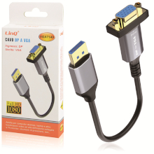 CAVO DA DISPLAY PORT MASCHIO A VGA FEMMINA 1080P