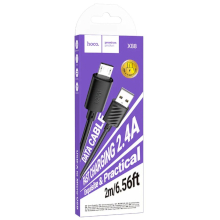 CAVO USB MICRO-USB HOCO X88 2.4A 2M NERO