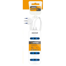 MULTIPRESA A 4 USCITE 16A 250V MAX 3680W 1.5M